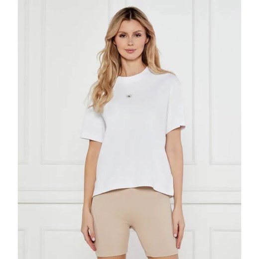 Calvin Klein Jeans T-shirt | Relaxed fit ze sklepu Gomez Fashion Store w kategorii Bluzki damskie - zdjęcie 184997997