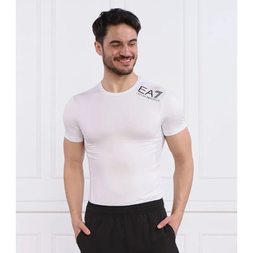 EA7 T-shirt | Slim Fit ze sklepu Gomez Fashion Store w kategorii T-shirty męskie - zdjęcie 184998028