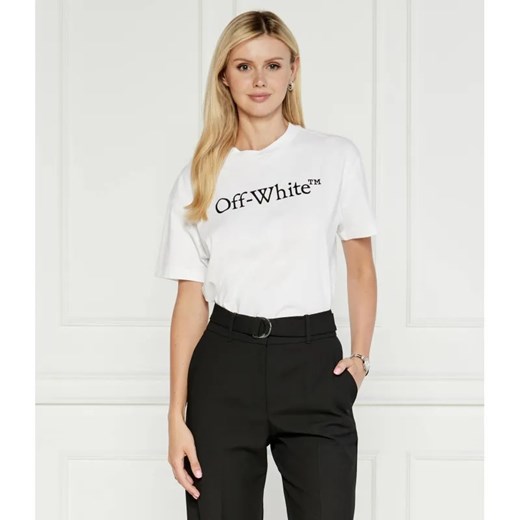 OFF-WHITE T-shirt | Relaxed fit ze sklepu Gomez Fashion Store w kategorii Bluzki damskie - zdjęcie 184998068