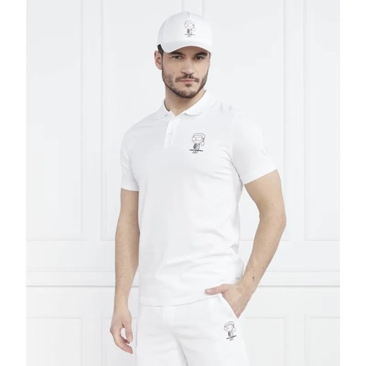 Karl Lagerfeld Polo | Regular Fit ze sklepu Gomez Fashion Store w kategorii T-shirty męskie - zdjęcie 184998069