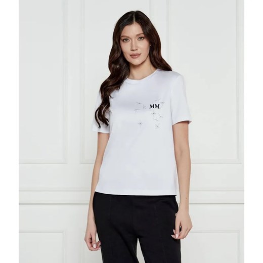 MM T-shirt OPUNZIA | Regular Fit ze sklepu Gomez Fashion Store w kategorii Bluzki damskie - zdjęcie 184998086