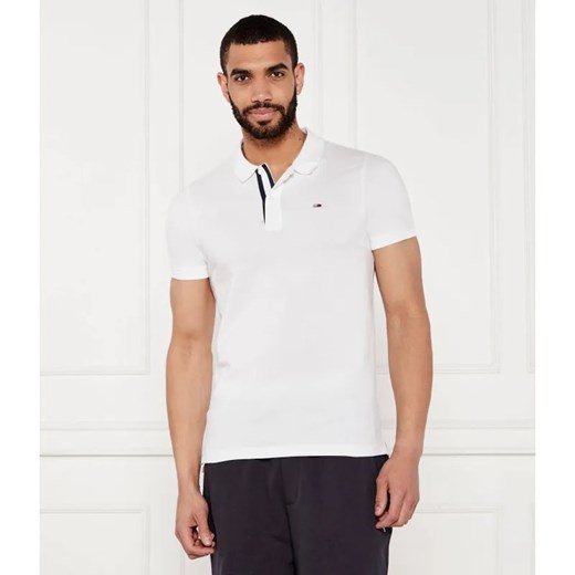 Tommy Jeans Polo PLACKET | Slim Fit ze sklepu Gomez Fashion Store w kategorii T-shirty męskie - zdjęcie 184998088