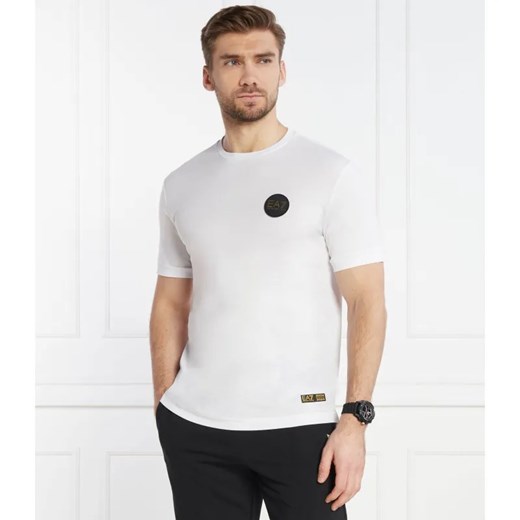 EA7 T-shirt | Regular Fit ze sklepu Gomez Fashion Store w kategorii T-shirty męskie - zdjęcie 184998136