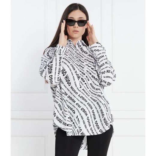 HUGO Koszula Ellisa | Regular Fit ze sklepu Gomez Fashion Store w kategorii Koszule damskie - zdjęcie 184998168