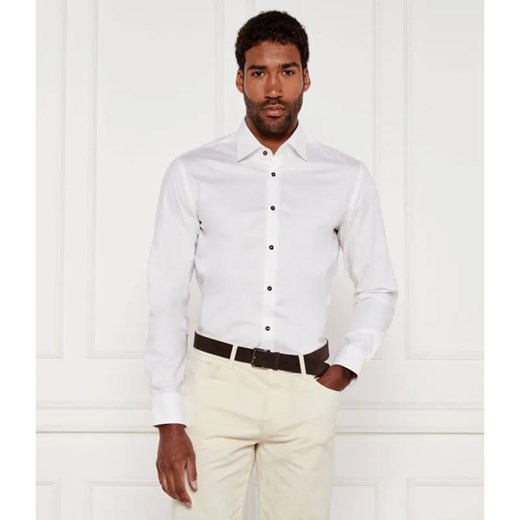 BOSS BLACK Koszula H-HANK-kent-C1-214 | Slim Fit | easy iron ze sklepu Gomez Fashion Store w kategorii Koszule męskie - zdjęcie 184998218