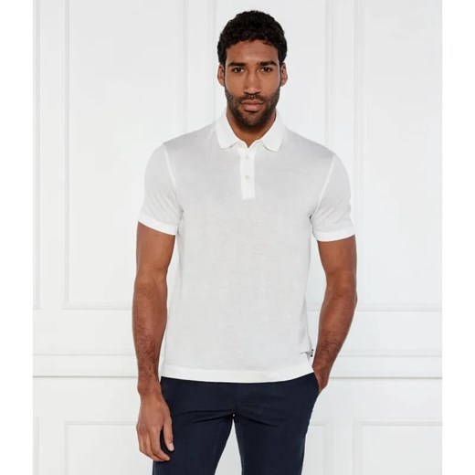 BOSS BLACK Polo H-Press 28 | Regular Fit | z dodatkiem lnu ze sklepu Gomez Fashion Store w kategorii T-shirty męskie - zdjęcie 184998228