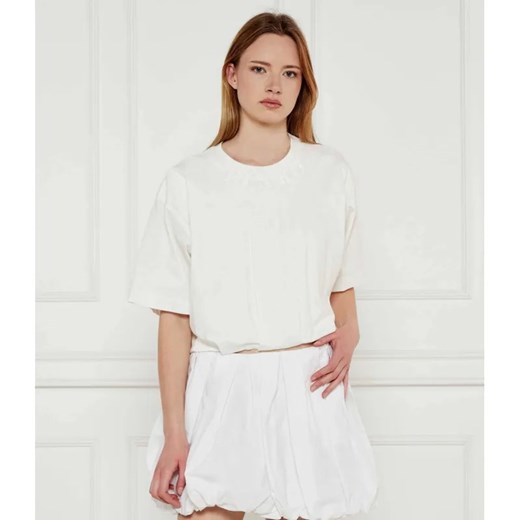 Pinko T-shirt TORRONE | Cropped Fit ze sklepu Gomez Fashion Store w kategorii Bluzki damskie - zdjęcie 184998238