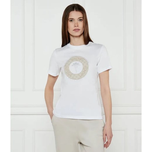 Joop! T-shirt Tolu | Slim Fit ze sklepu Gomez Fashion Store w kategorii Bluzki damskie - zdjęcie 184998279