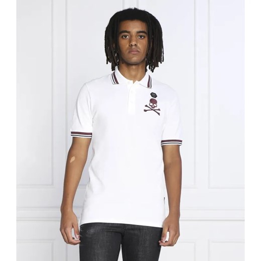 Philipp Plein Polo | Regular Fit ze sklepu Gomez Fashion Store w kategorii T-shirty męskie - zdjęcie 184998298