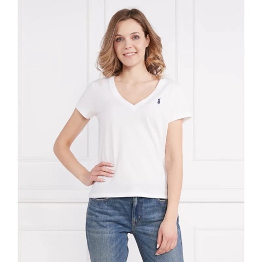 POLO RALPH LAUREN T-shirt | Regular Fit ze sklepu Gomez Fashion Store w kategorii Bluzki damskie - zdjęcie 184998338