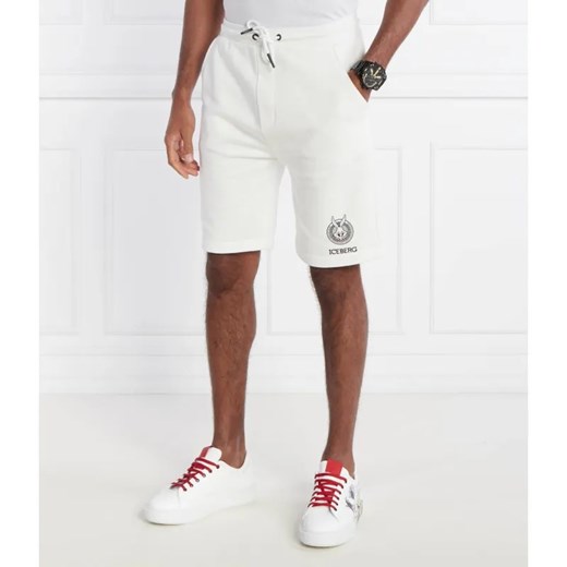 Iceberg Szorty Iceberg x Looney Tunes | Regular Fit ze sklepu Gomez Fashion Store w kategorii Spodenki męskie - zdjęcie 184998376