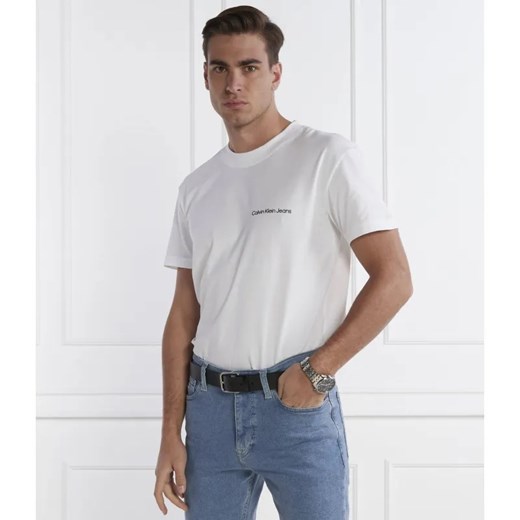 Calvin Klein Jeans T-shirt | Regular Fit ze sklepu Gomez Fashion Store w kategorii T-shirty męskie - zdjęcie 184998377