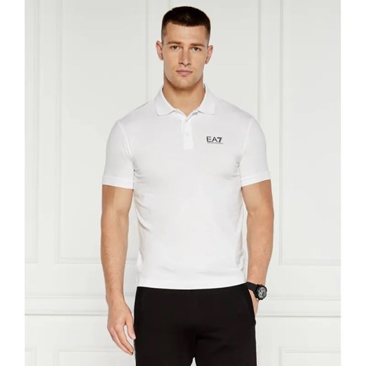 EA7 Polo | Regular Fit ze sklepu Gomez Fashion Store w kategorii T-shirty męskie - zdjęcie 184998387