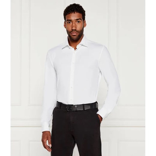 BOSS BLACK Koszula P-HANK-kent-C1-222 | Slim Fit ze sklepu Gomez Fashion Store w kategorii Koszule męskie - zdjęcie 184998396