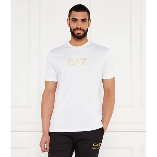 EA7 T-shirt | Slim Fit ze sklepu Gomez Fashion Store w kategorii T-shirty męskie - zdjęcie 184998409