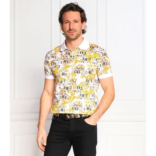 Versace Jeans Couture Polo | Regular Fit ze sklepu Gomez Fashion Store w kategorii T-shirty męskie - zdjęcie 184998428
