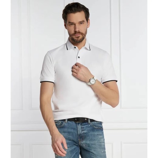 BOSS ORANGE Polo Passertip | Slim Fit | pique ze sklepu Gomez Fashion Store w kategorii T-shirty męskie - zdjęcie 184998435