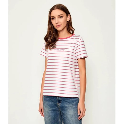 Guess Jeans T-shirt | Regular Fit ze sklepu Gomez Fashion Store w kategorii Bluzki damskie - zdjęcie 184998439