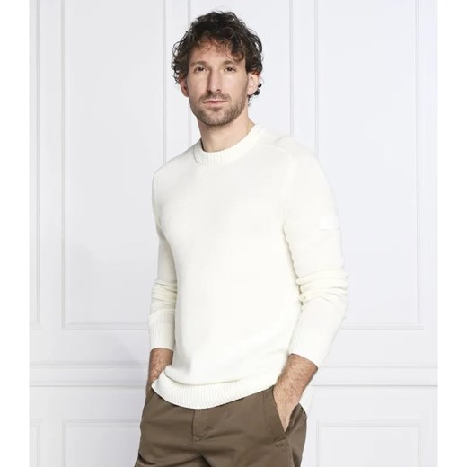 Joop! Sweter | Regular Fit | z dodatkiem wełny ze sklepu Gomez Fashion Store w kategorii Swetry męskie - zdjęcie 184998557