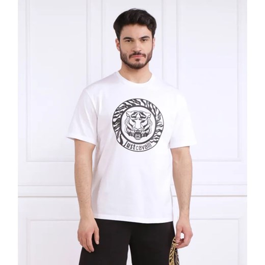 Just Cavalli T-shirt | Regular Fit ze sklepu Gomez Fashion Store w kategorii T-shirty męskie - zdjęcie 184998678