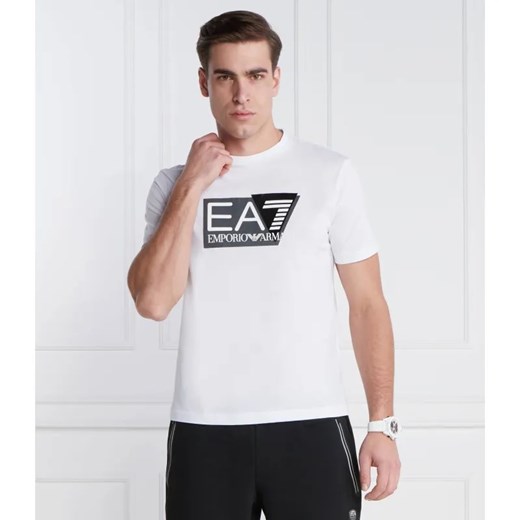 EA7 T-shirt | Regular Fit ze sklepu Gomez Fashion Store w kategorii T-shirty męskie - zdjęcie 184998738