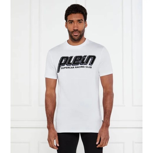 Philipp Plein T-shirt Racing Club | Regular Fit ze sklepu Gomez Fashion Store w kategorii T-shirty męskie - zdjęcie 184998739