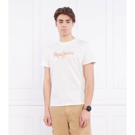 Pepe Jeans London T-shirt RICHME | Regular Fit ze sklepu Gomez Fashion Store w kategorii T-shirty męskie - zdjęcie 184998898