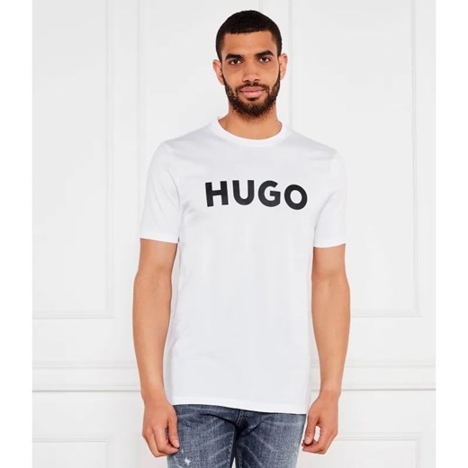 HUGO T-shirt Dulivio | Regular Fit ze sklepu Gomez Fashion Store w kategorii T-shirty męskie - zdjęcie 184998906