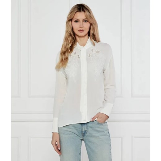 TWINSET Koszula Georgette | Regular Fit ze sklepu Gomez Fashion Store w kategorii Koszule damskie - zdjęcie 184998938