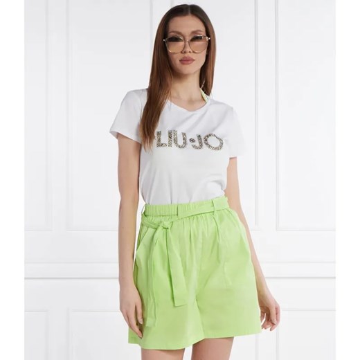 Liu Jo Beachwear T-shirt | Regular Fit ze sklepu Gomez Fashion Store w kategorii Bluzki damskie - zdjęcie 184998959