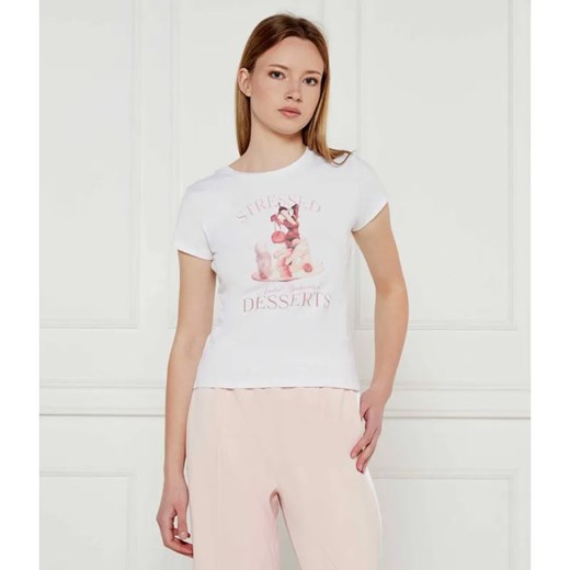 GUESS T-shirt VINTAGE GIRL R5 | Regular Fit ze sklepu Gomez Fashion Store w kategorii Bluzki damskie - zdjęcie 184998976