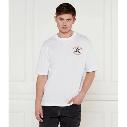 Hugo Blue T-shirt Nodiwop | Loose fit ze sklepu Gomez Fashion Store w kategorii T-shirty męskie - zdjęcie 184999167