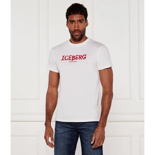 Iceberg T-shirt | Regular Fit ze sklepu Gomez Fashion Store w kategorii T-shirty męskie - zdjęcie 184999187