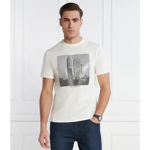 Armani Exchange T-shirt | Regular Fit ze sklepu Gomez Fashion Store w kategorii T-shirty męskie - zdjęcie 184999215