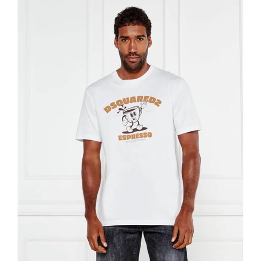 Dsquared2 T-shirt | Regular Fit ze sklepu Gomez Fashion Store w kategorii T-shirty męskie - zdjęcie 184999235