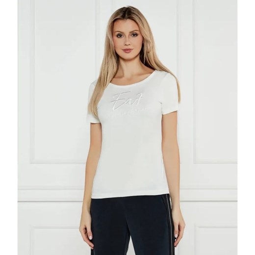 EA7 T-shirt | Regular Fit ze sklepu Gomez Fashion Store w kategorii Bluzki damskie - zdjęcie 184999257