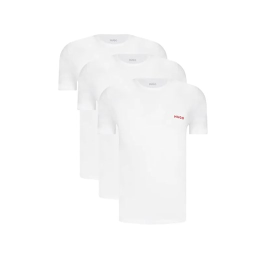 Hugo Bodywear T-shirt 3-pack RN TRIPLET P | Regular Fit ze sklepu Gomez Fashion Store w kategorii T-shirty męskie - zdjęcie 184999306