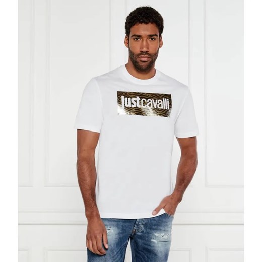 Just Cavalli T-shirt | Regular Fit ze sklepu Gomez Fashion Store w kategorii T-shirty męskie - zdjęcie 184999486