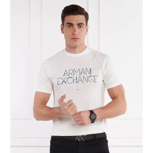 Armani Exchange T-shirt | Regular Fit ze sklepu Gomez Fashion Store w kategorii T-shirty męskie - zdjęcie 184999545