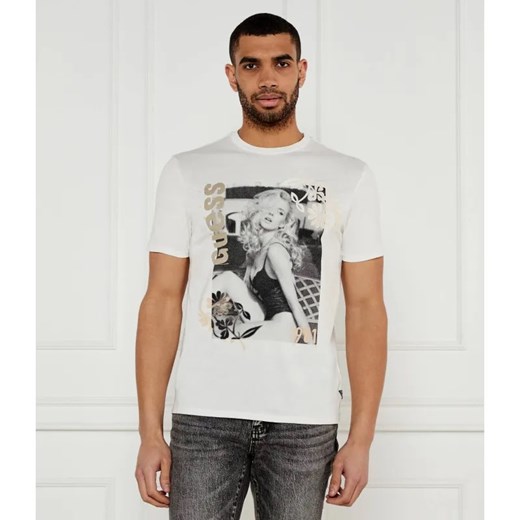 GUESS T-shirt | Regular Fit ze sklepu Gomez Fashion Store w kategorii T-shirty męskie - zdjęcie 184999547