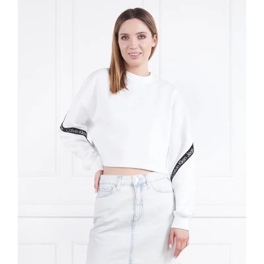 Calvin Klein Jeans Bluza | Cropped Fit ze sklepu Gomez Fashion Store w kategorii Bluzy damskie - zdjęcie 184999659