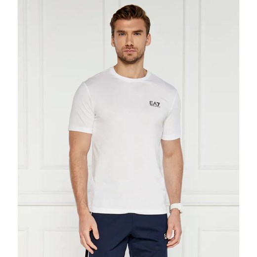EA7 T-shirt | Slim Fit ze sklepu Gomez Fashion Store w kategorii T-shirty męskie - zdjęcie 184999685