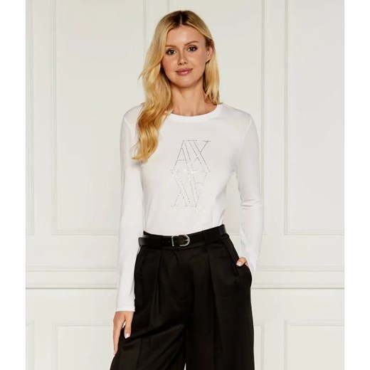 Armani Exchange Bluzka | Slim Fit ze sklepu Gomez Fashion Store w kategorii Bluzki damskie - zdjęcie 184999808