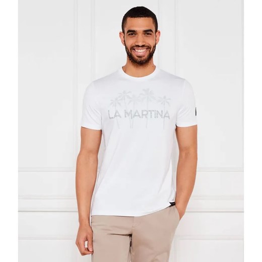 La Martina T-shirt | Regular Fit ze sklepu Gomez Fashion Store w kategorii T-shirty męskie - zdjęcie 184999905
