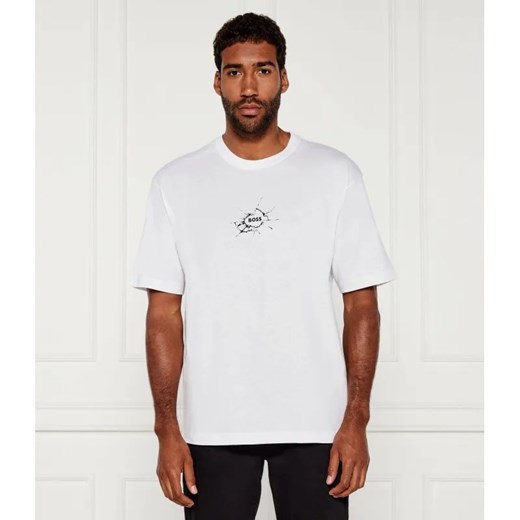 BOSS ORANGE T-shirt Te_voyage | Loose fit ze sklepu Gomez Fashion Store w kategorii T-shirty męskie - zdjęcie 184999935