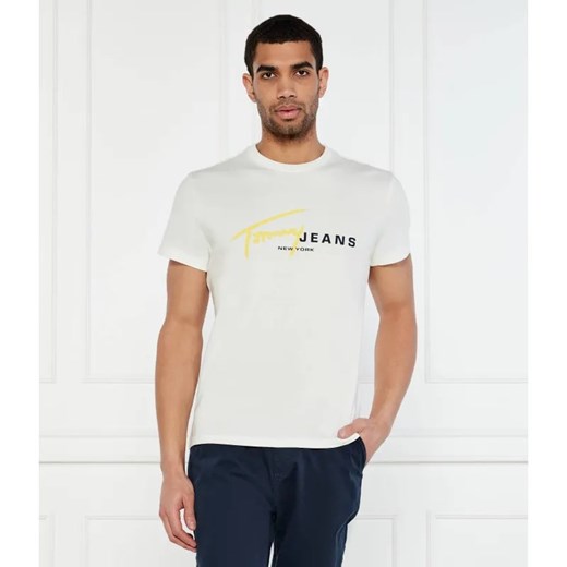 Tommy Jeans T-shirt | Regular Fit ze sklepu Gomez Fashion Store w kategorii T-shirty męskie - zdjęcie 185000006