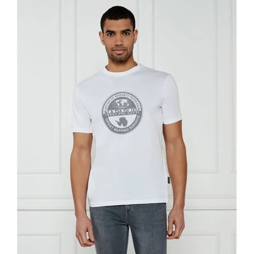 Napapijri T-shirt S-BOLLO | Regular Fit ze sklepu Gomez Fashion Store w kategorii T-shirty męskie - zdjęcie 185000057