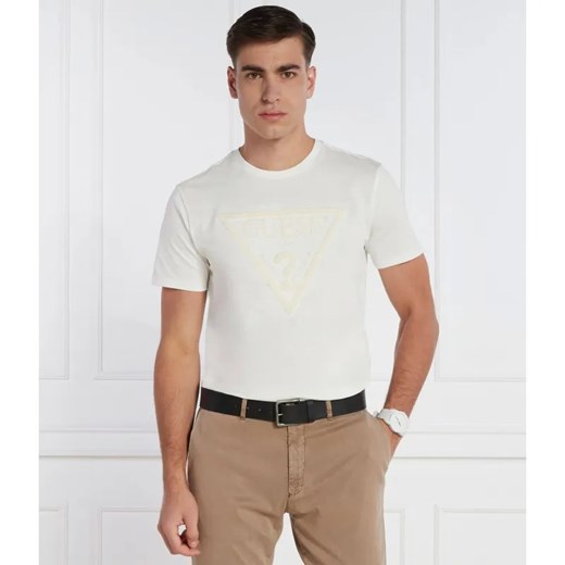 GUESS T-shirt | Slim Fit ze sklepu Gomez Fashion Store w kategorii T-shirty męskie - zdjęcie 185000128
