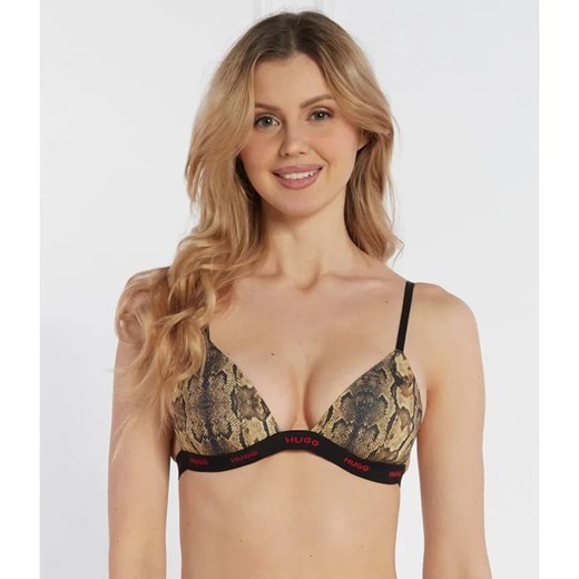 Hugo Bodywear Biustonosz TRIANGLE PRINT ze sklepu Gomez Fashion Store w kategorii Biustonosze - zdjęcie 185000778