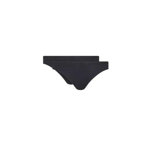 Emporio Armani Stringi 2-pack ze sklepu Gomez Fashion Store w kategorii Majtki damskie - zdjęcie 185000809